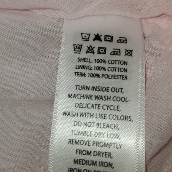 NEW 6/9 MONTH 🌷ADORABLE PINK EASTER DRESS - Picture 14 of 15